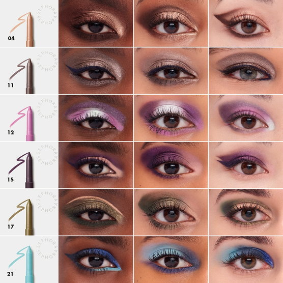 COLORFUL EYESHAD&LINER white matte